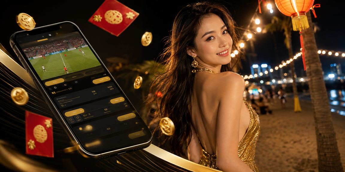 Phong bì đỏ khuyến mãi fcb8 tại chợ đêm Hà Nội lung linh ánh đèn