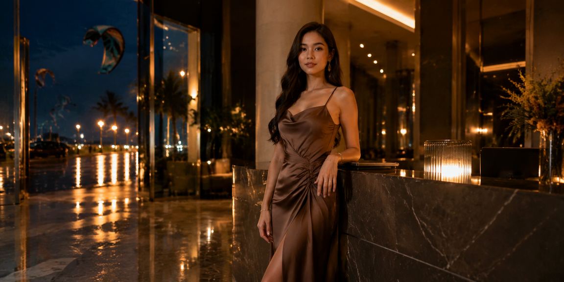 Du khách thư giãn tại Mũi Né vừa uống cà phê vừa xem kết quả cược thể thao trên điện thoại